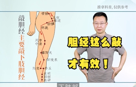 敲胆经的功效(敲胆经：改善焦虑、失眠、头痛等症状)